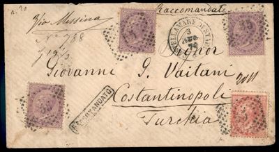 Italia / Regno / Vittorio Emanuele II / Posta Ordinaria