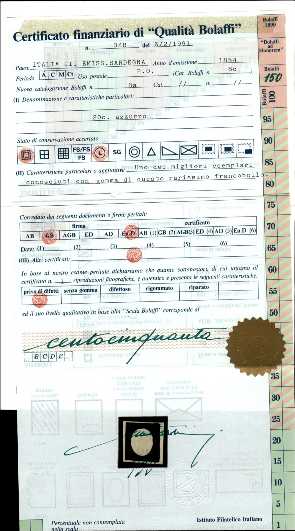 Italia / Antichi Stati Italiani / Sardegna / Posta Ordinaria