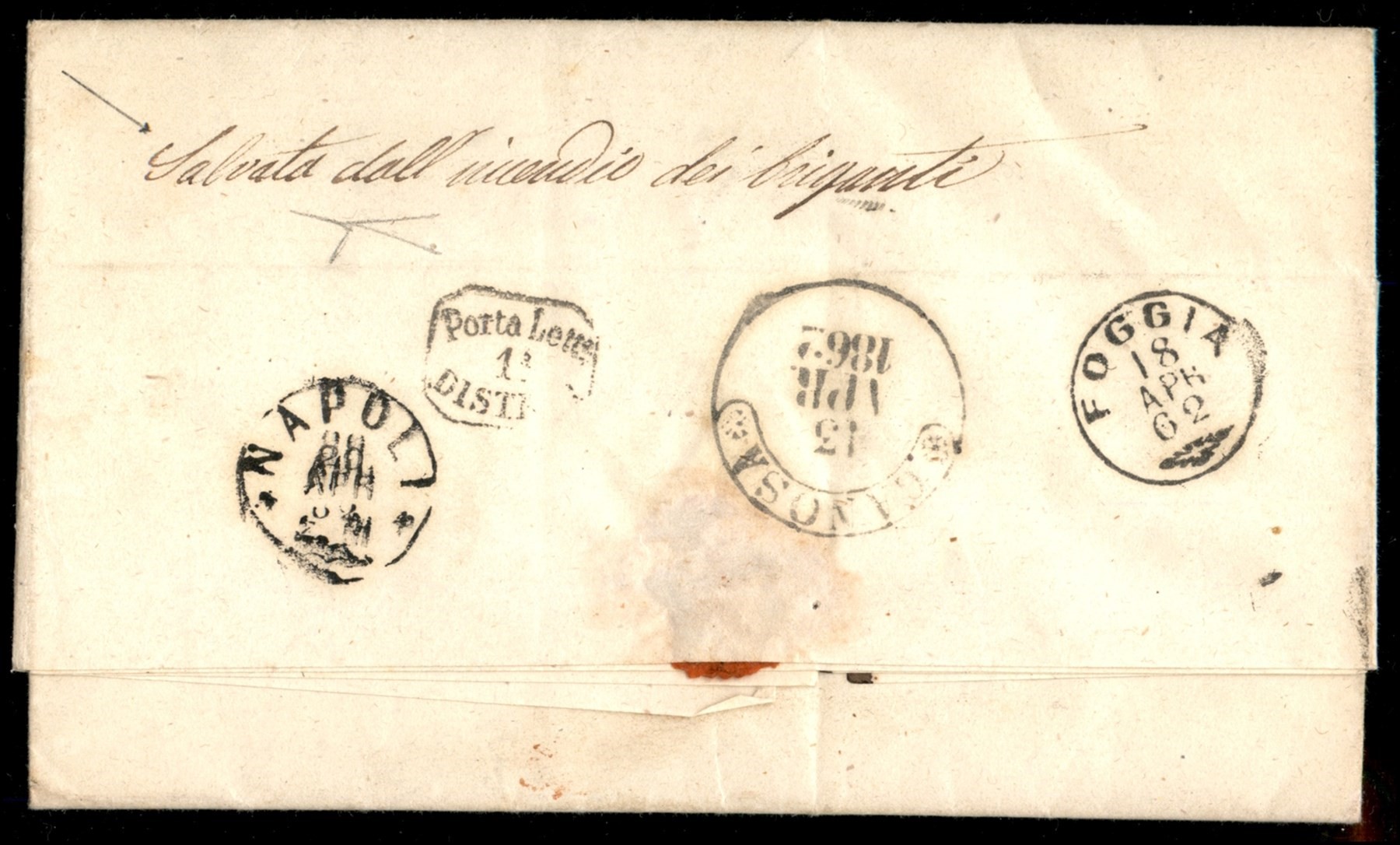 ITALIA / Antichi Stati Italiani / Napoli / Province Napoletane / Posta ordinaria