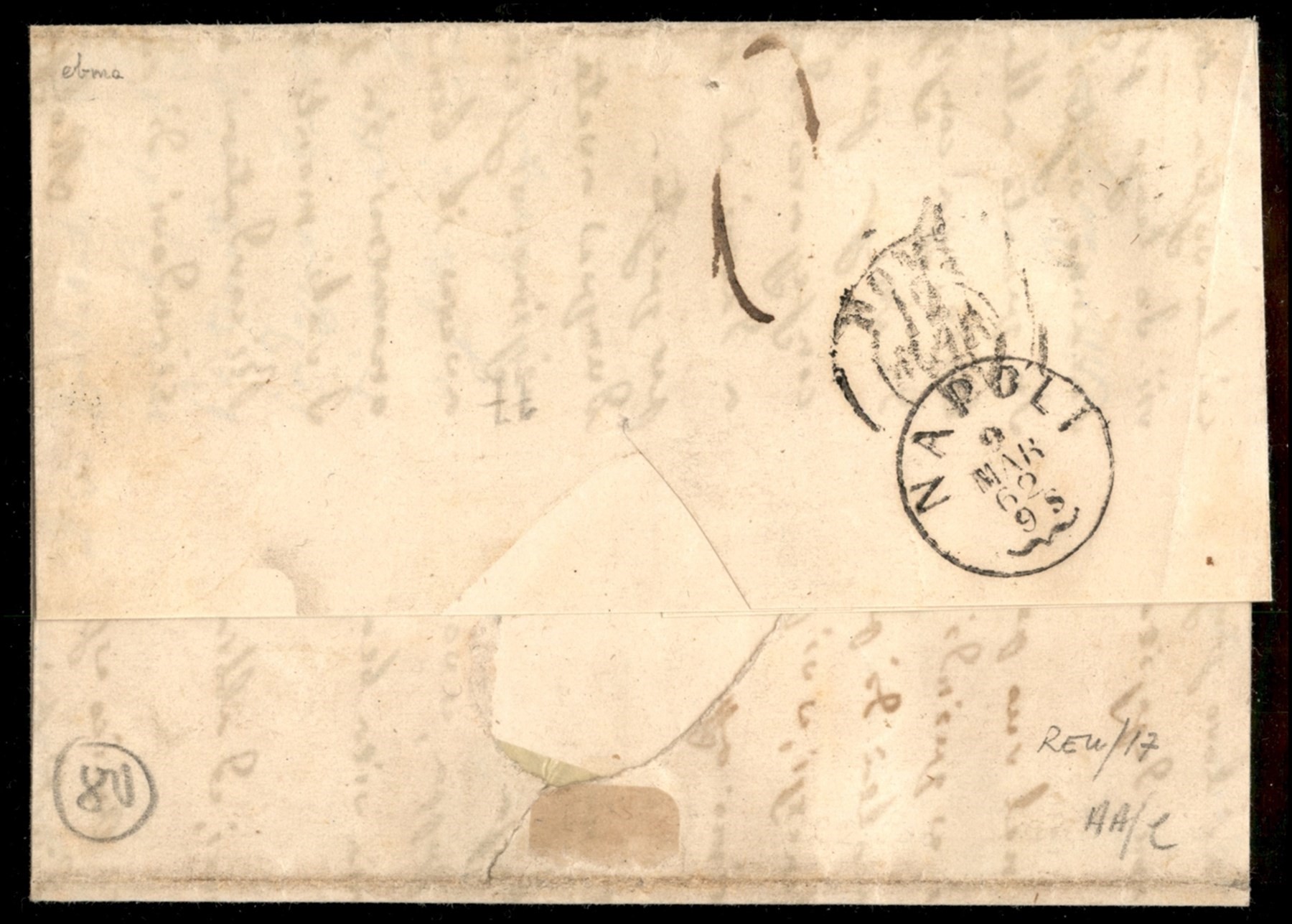 Italia / Antichi Stati Italiani / Napoli / Province Napoletane / Posta Ordinaria