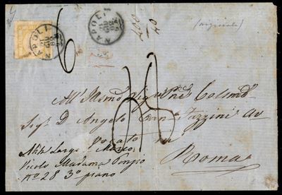 India / Antichi Stati Italiani / Napoli / Province Napoletane / Posta Ordinaria
