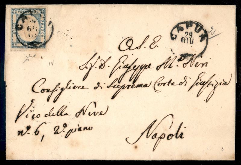 Italia / Antichi Stati Italiani / Napoli / Province Napoletane / Posta Ordinaria