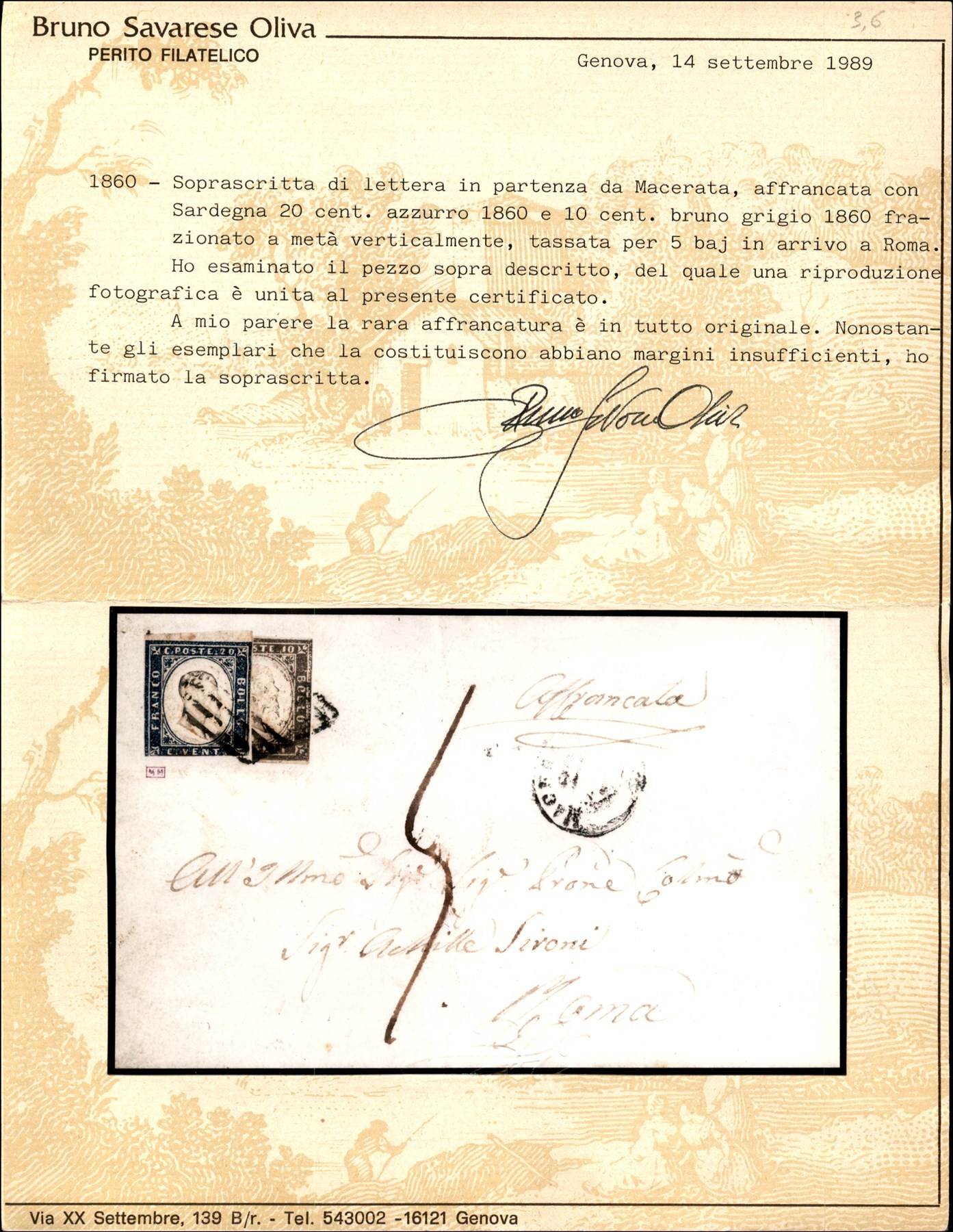 Italia / Antichi Stati Italiani / Risorgimento / Posta Ordinaria
