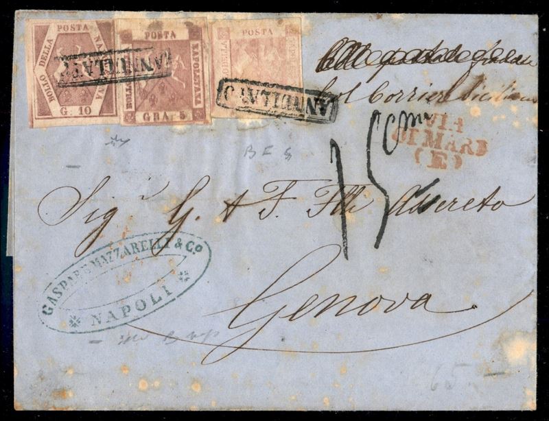 ITALIA / Antichi Stati Italiani / Napoli / Posta ordinaria