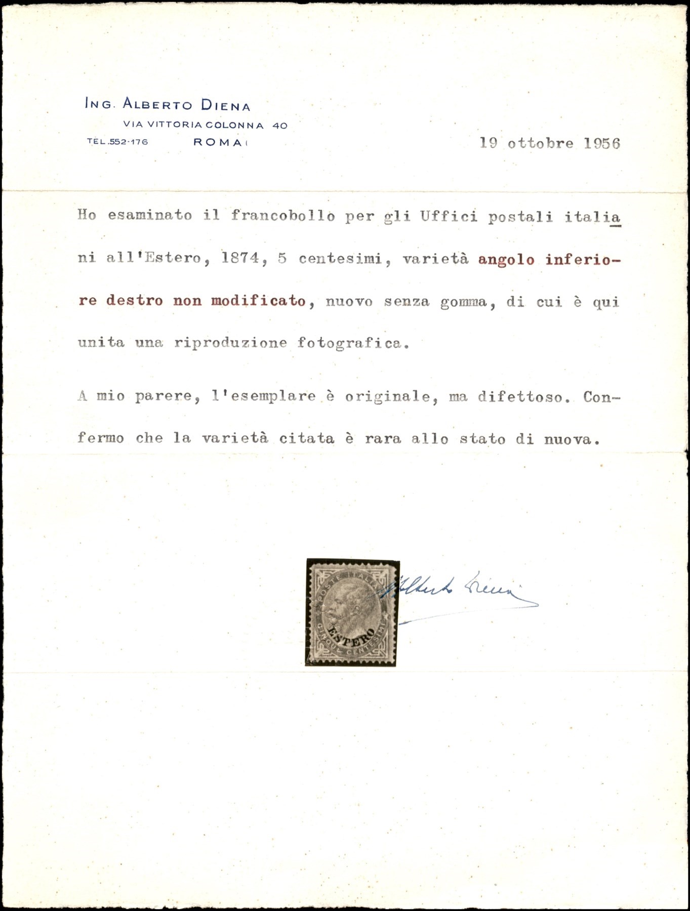 Italia / Uffici Postali All'estero / Levante / Emissioni Generali / Posta Ordinaria