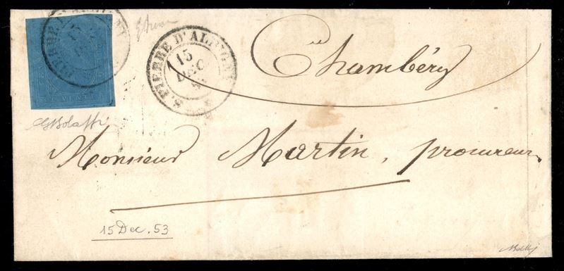 Italia / Antichi Stati Italiani / Sardegna / Annulli Savoia / Posta Ordinaria