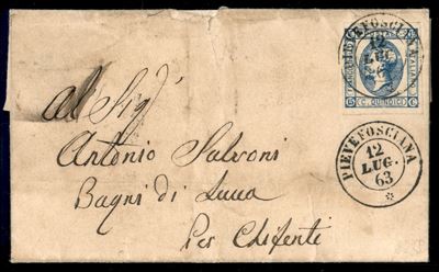 Italia / Regno / Vittorio Emanuele II / Posta Ordinaria
