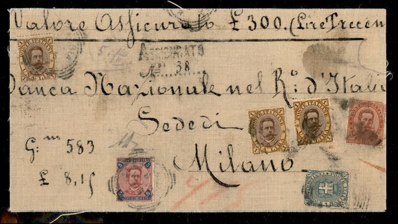 Italia / Regno / Umberto i / Posta Ordinaria
