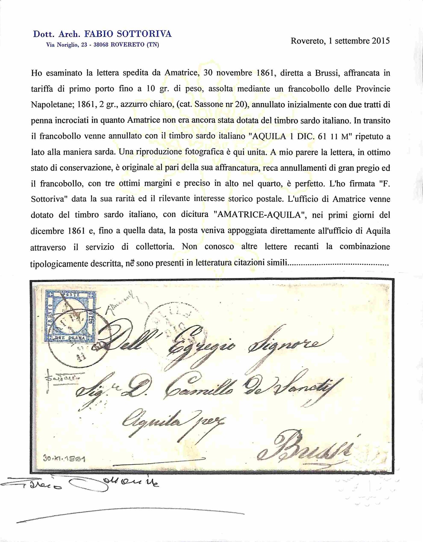 ITALIA / Antichi Stati Italiani / Napoli / Province Napoletane / Posta ordinaria