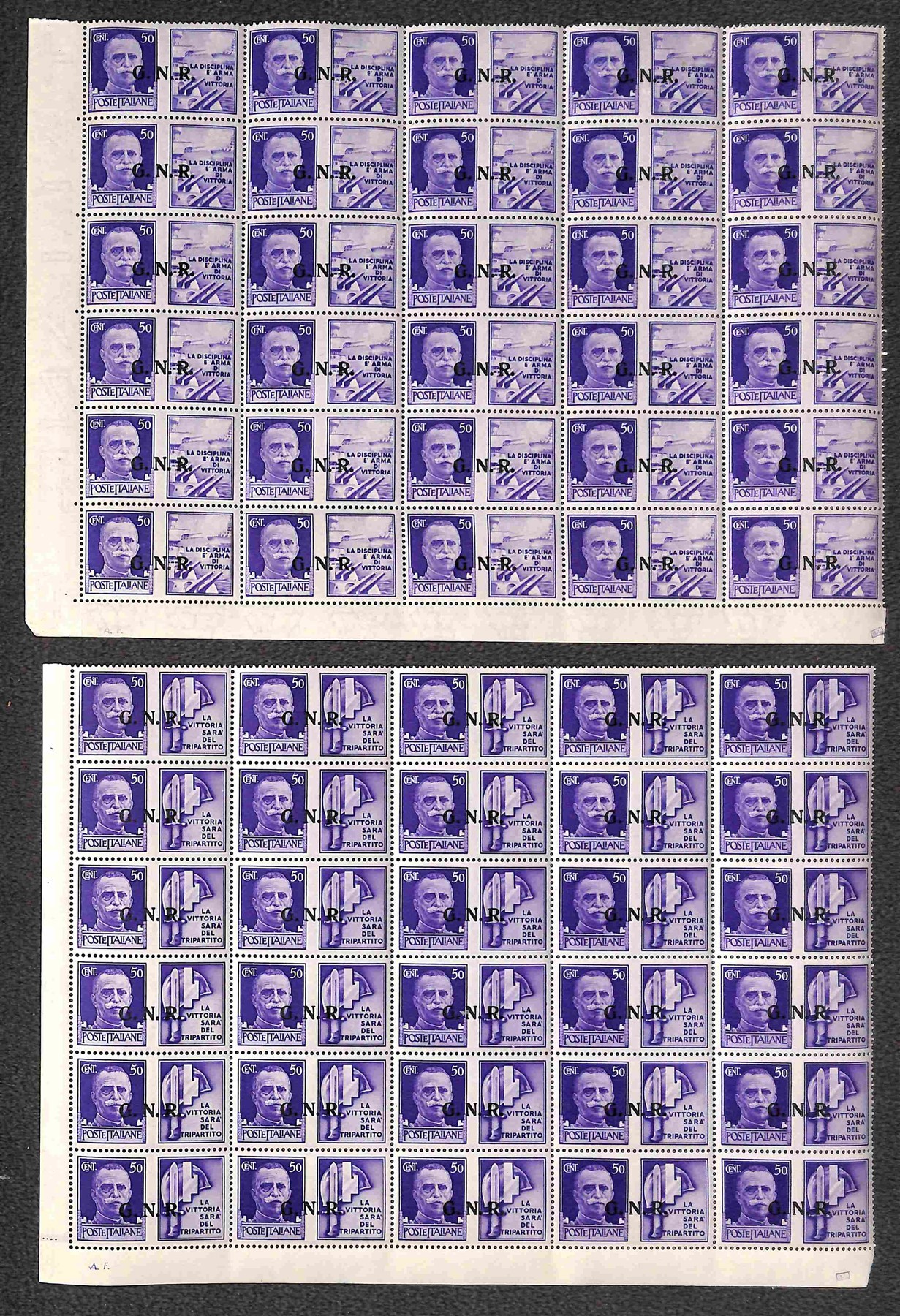 Italia / Rsi / G.n.r. Verona / Propaganda di Guerra