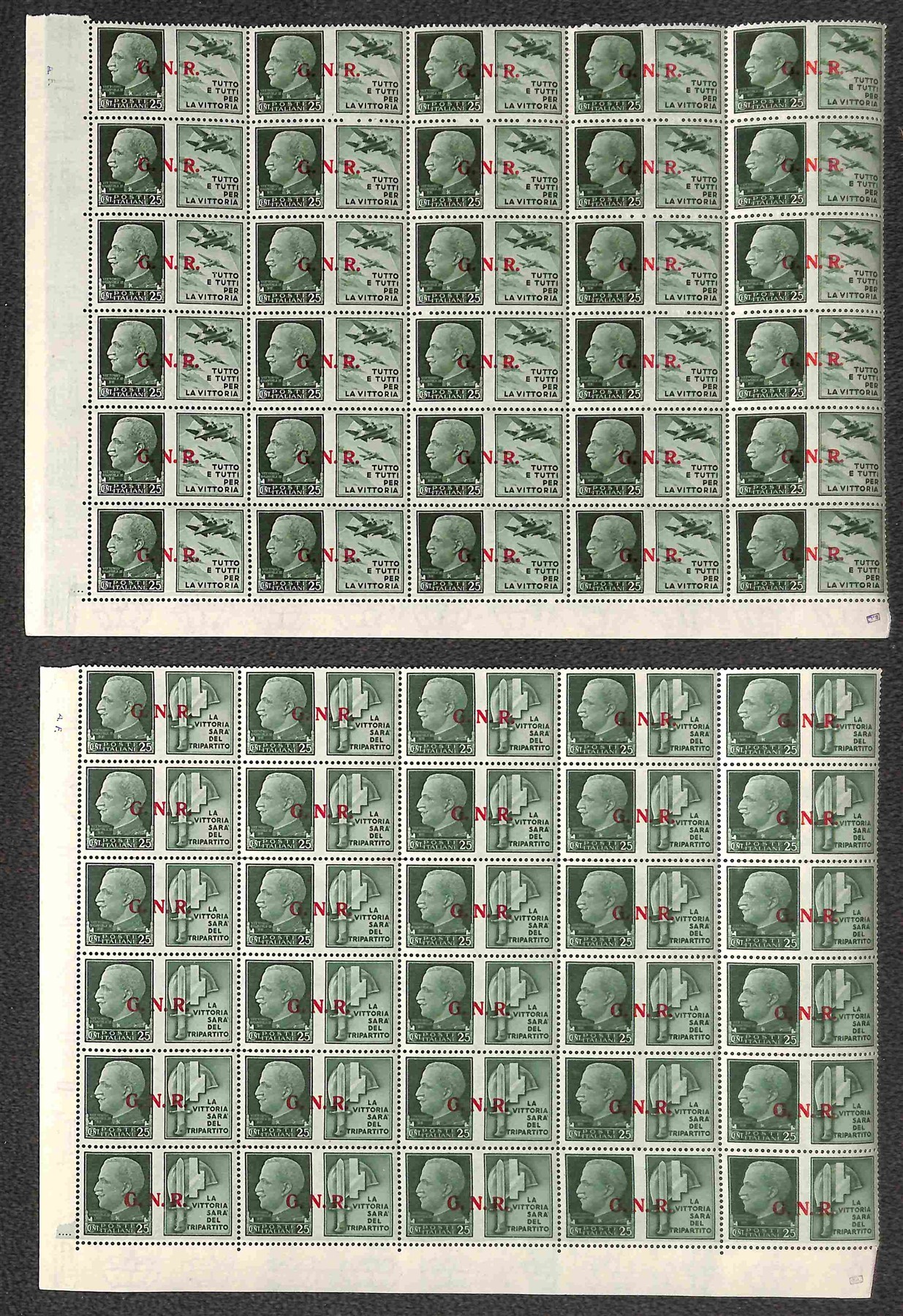 Italia / Rsi / G.n.r. Verona / Propaganda di Guerra