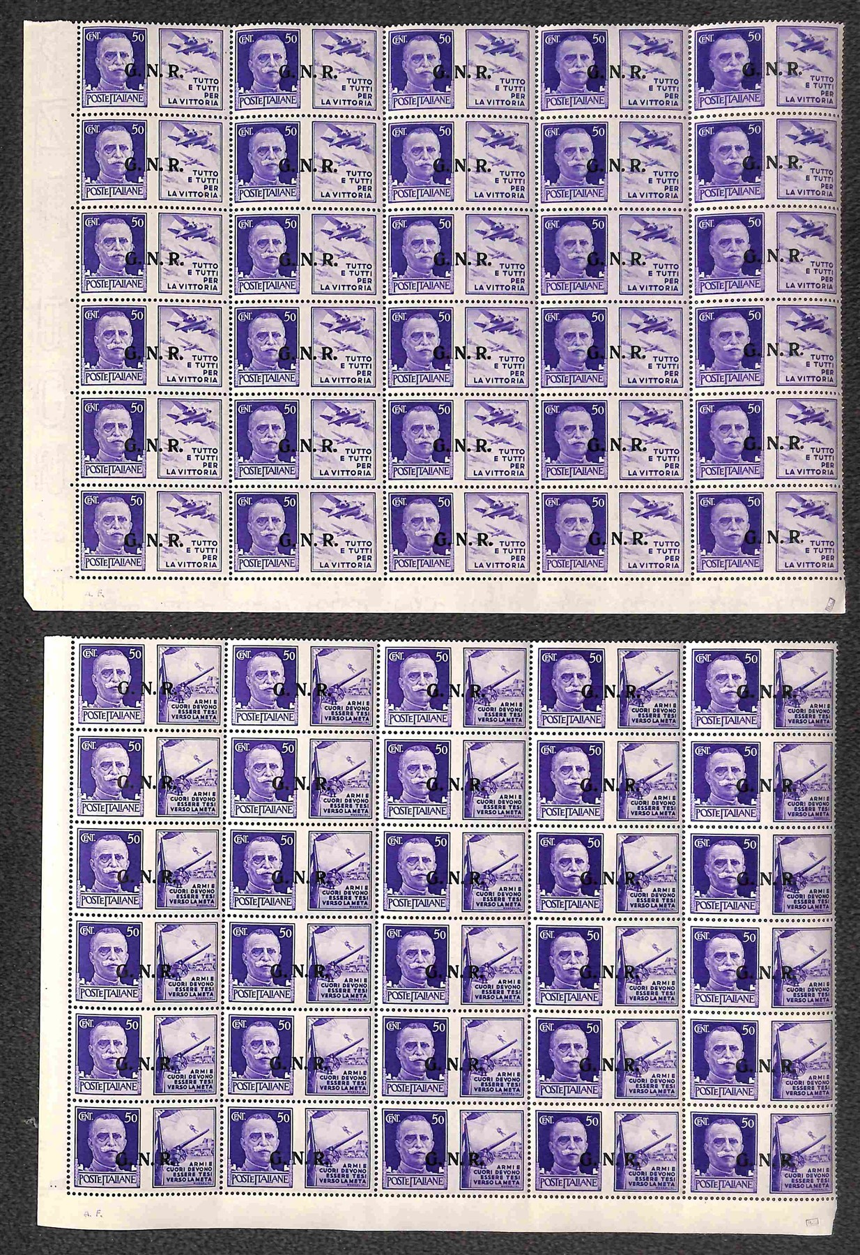 Italia / Rsi / G.n.r. Verona / Propaganda di Guerra
