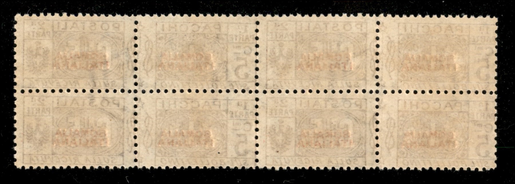 Italia / Colonie / Somalia / Pacchi Postali