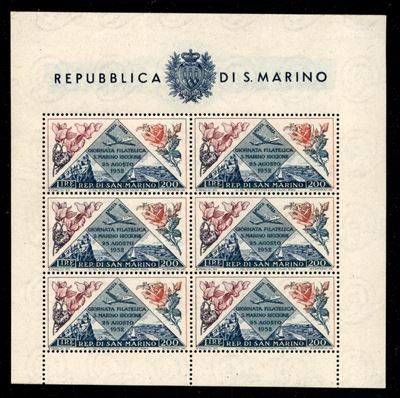 San Marino / Repubblica / Foglietti