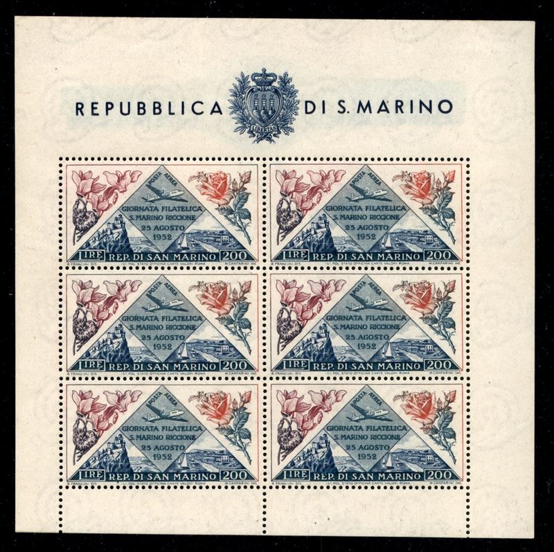 San Marino / Repubblica / Foglietti