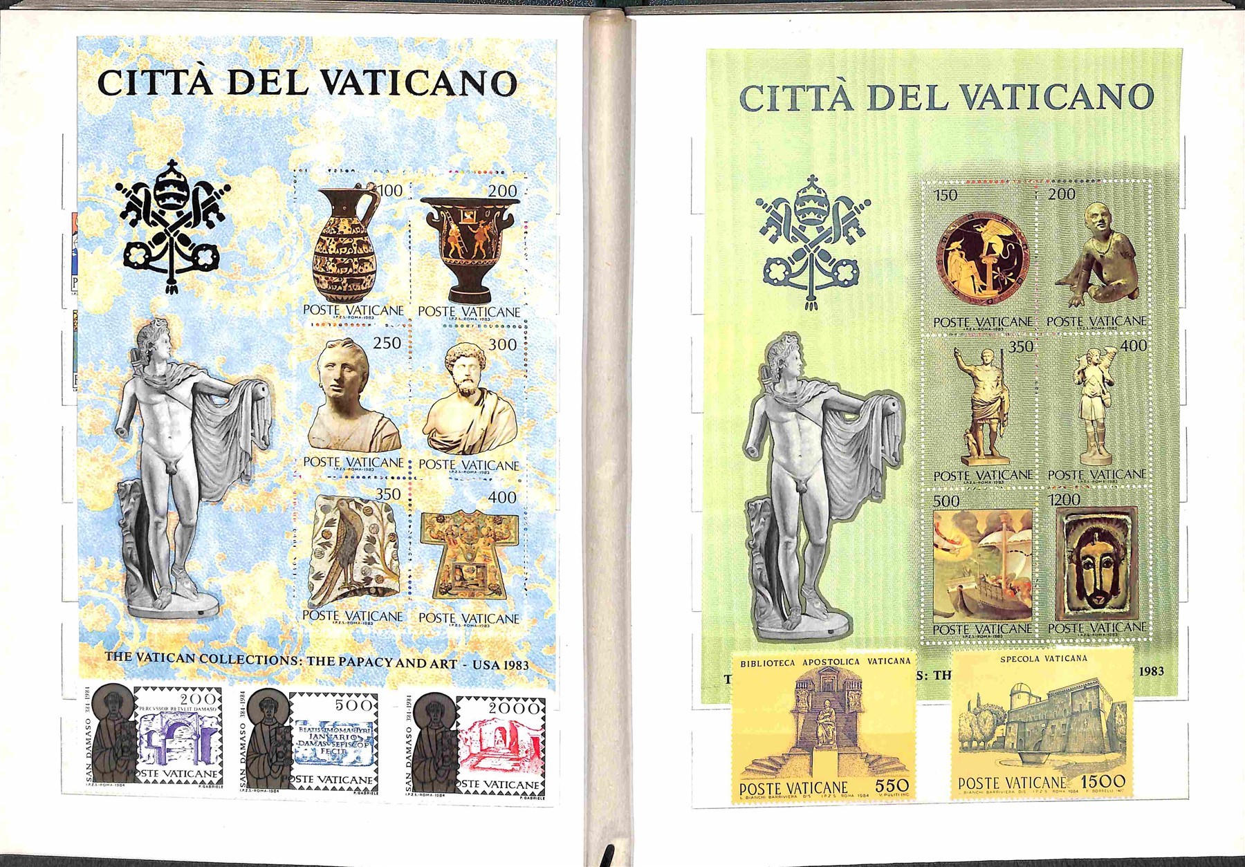 Vaticano / Posta Ordinaria + Aerea