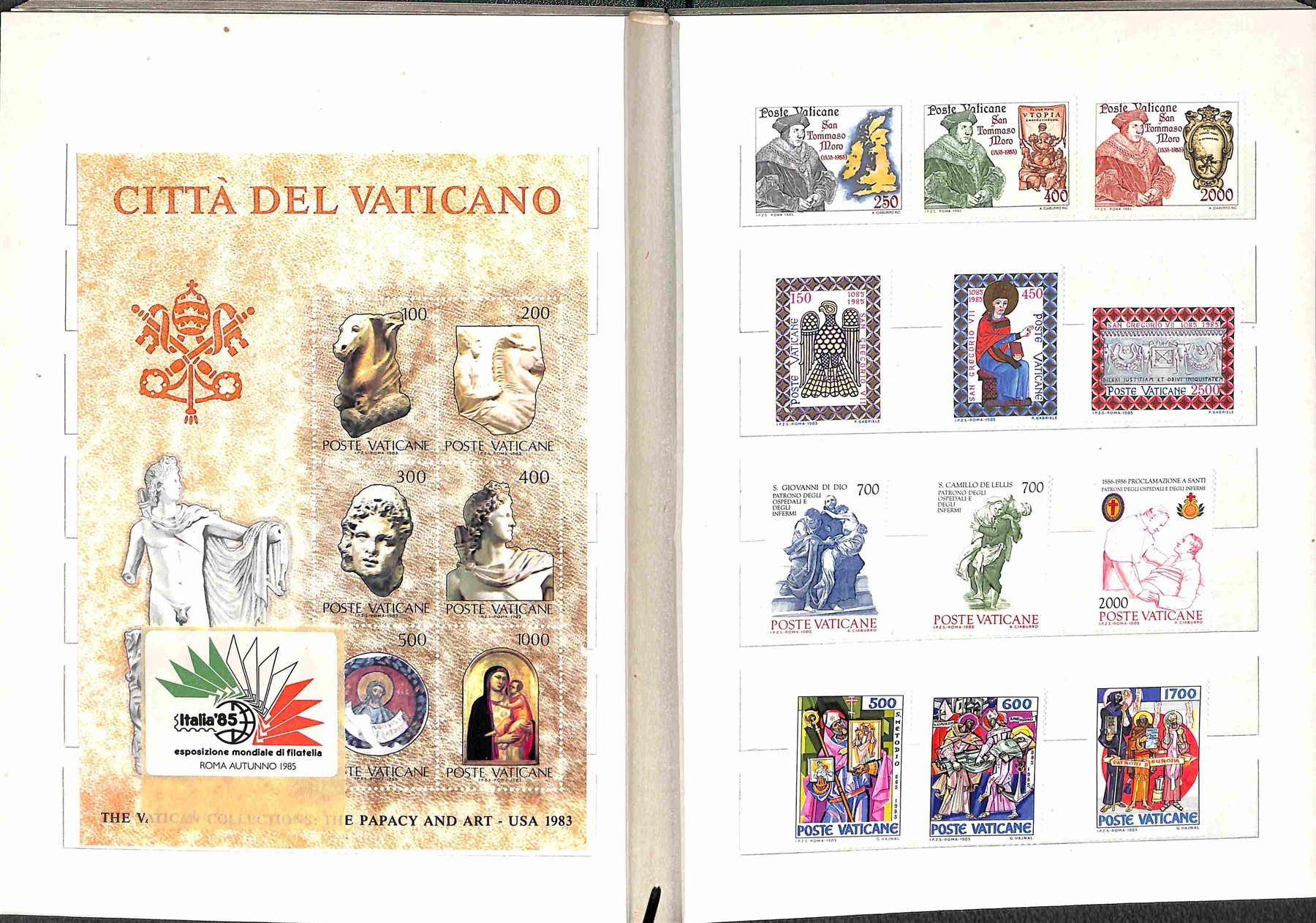 Vaticano / Posta Ordinaria + Aerea