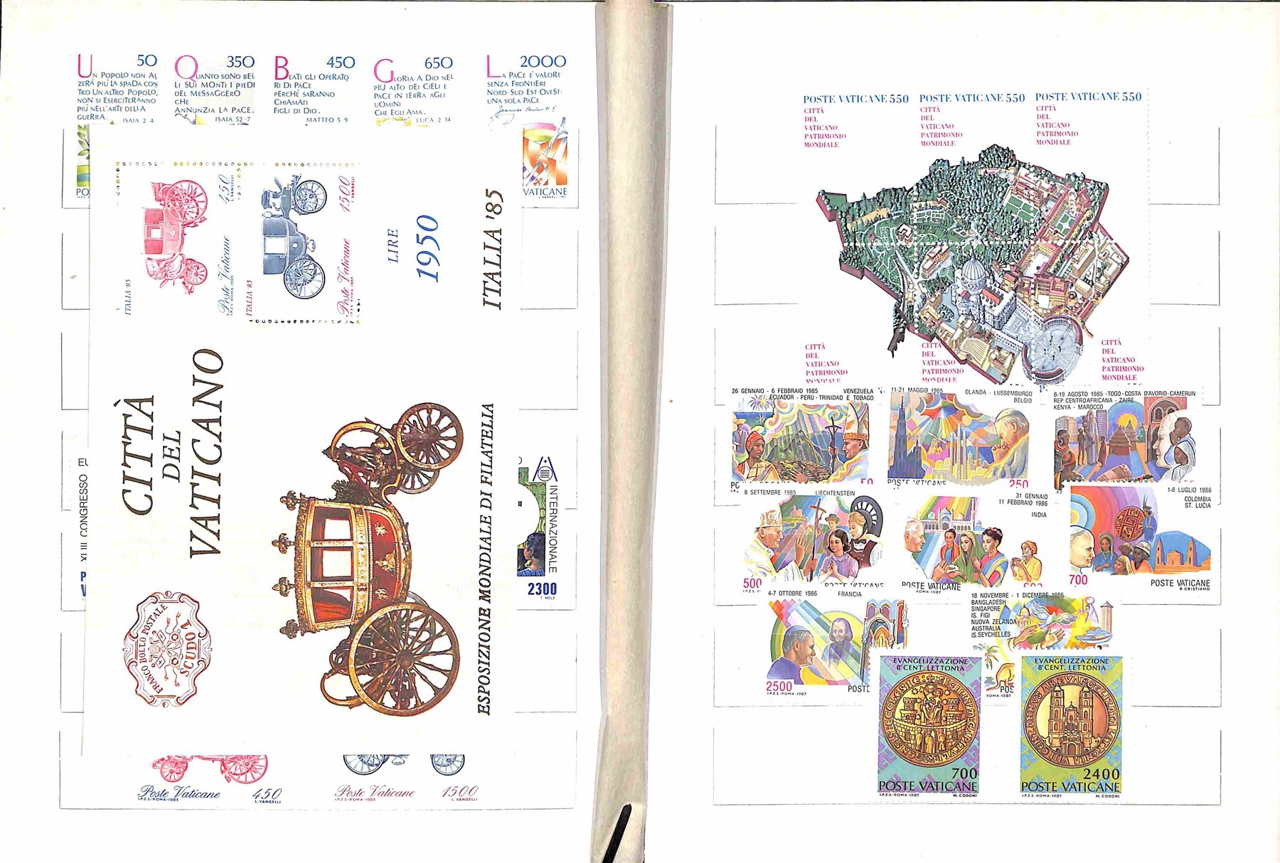 Vaticano / Posta Ordinaria + Aerea