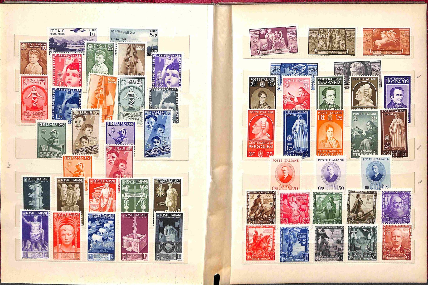 Italia / Regno / Vittorio Emanuele III / Posta Ordinaria + Aerea
