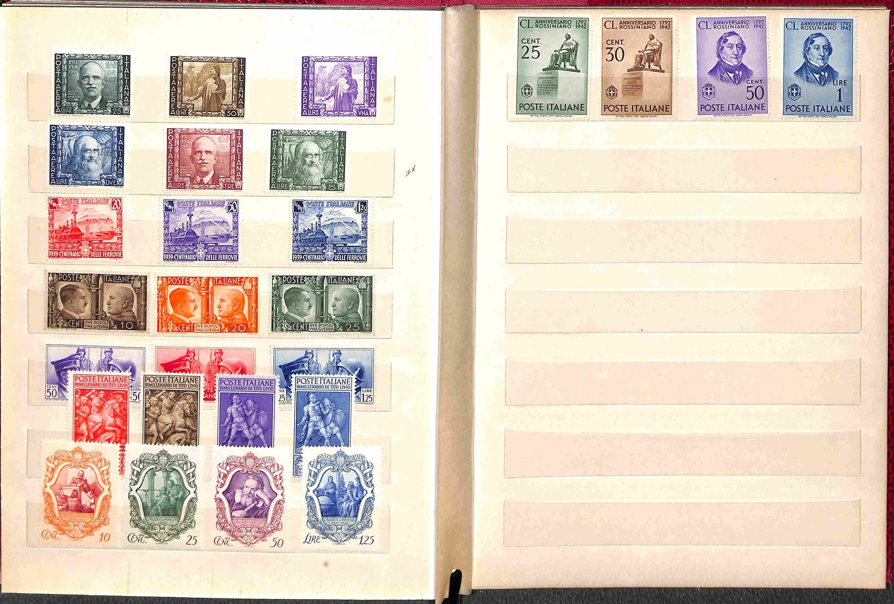 Italia / Regno / Vittorio Emanuele III / Posta Ordinaria + Aerea