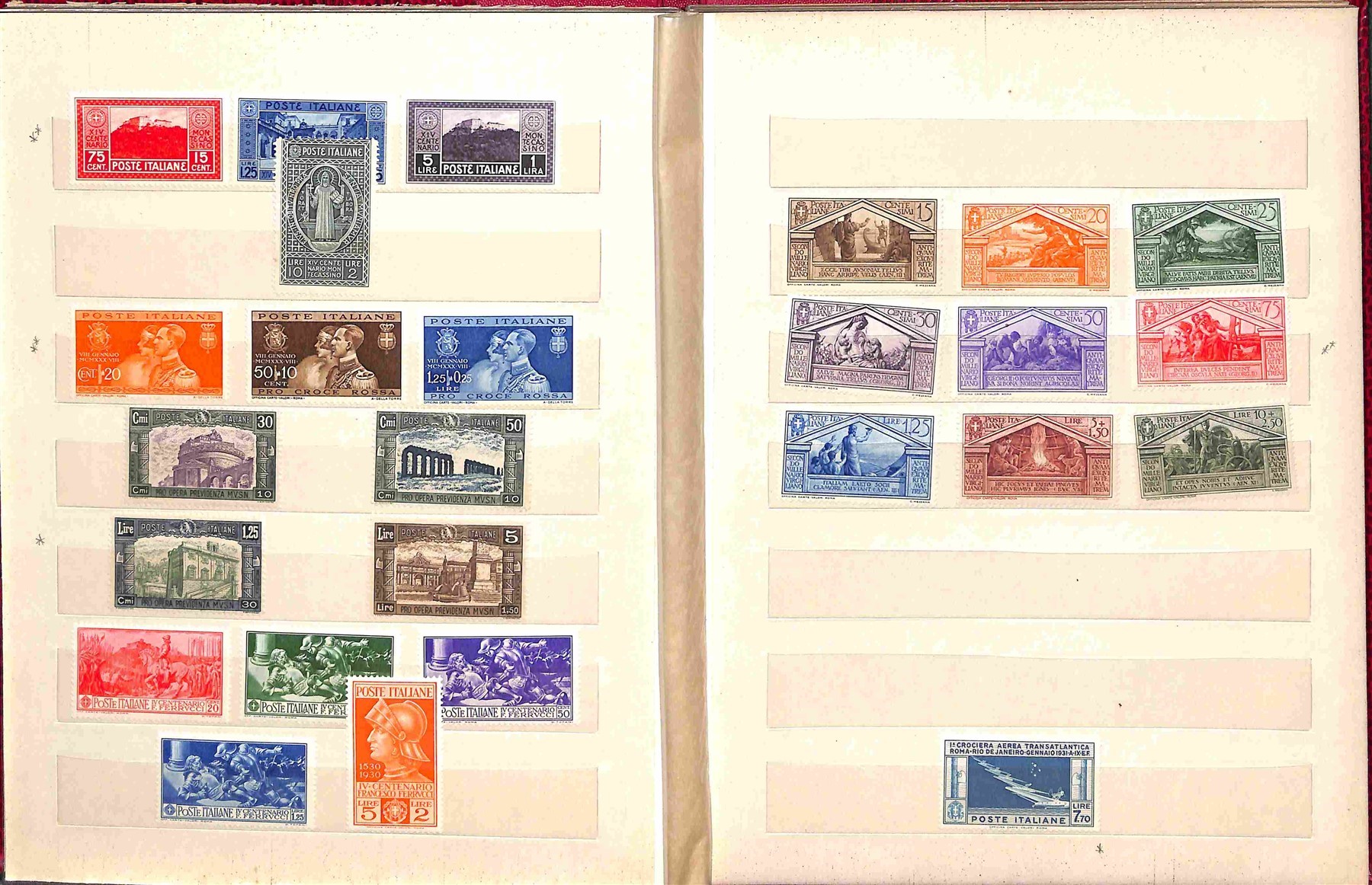 Italia / Regno / Vittorio Emanuele III / Posta Ordinaria + Aerea