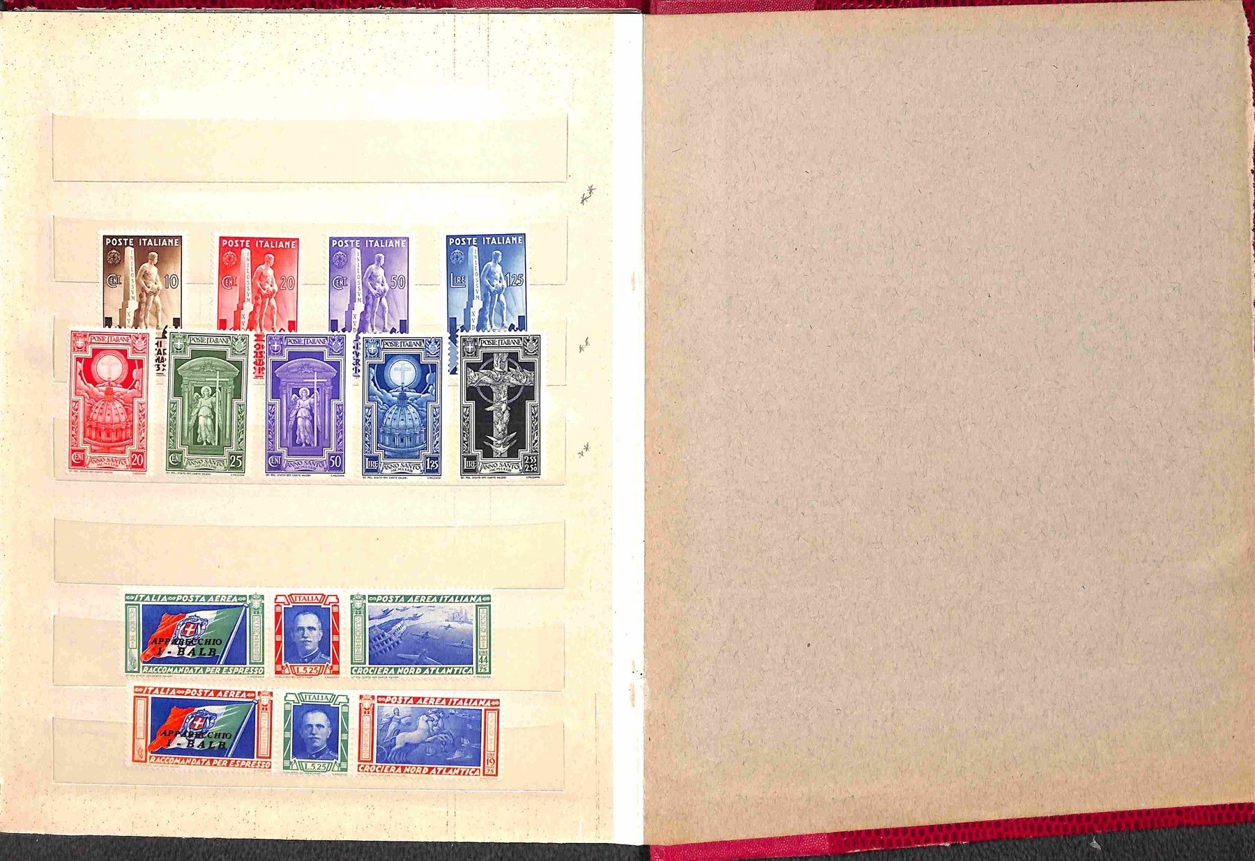 Italia / Regno / Vittorio Emanuele III / Posta Ordinaria + Aerea