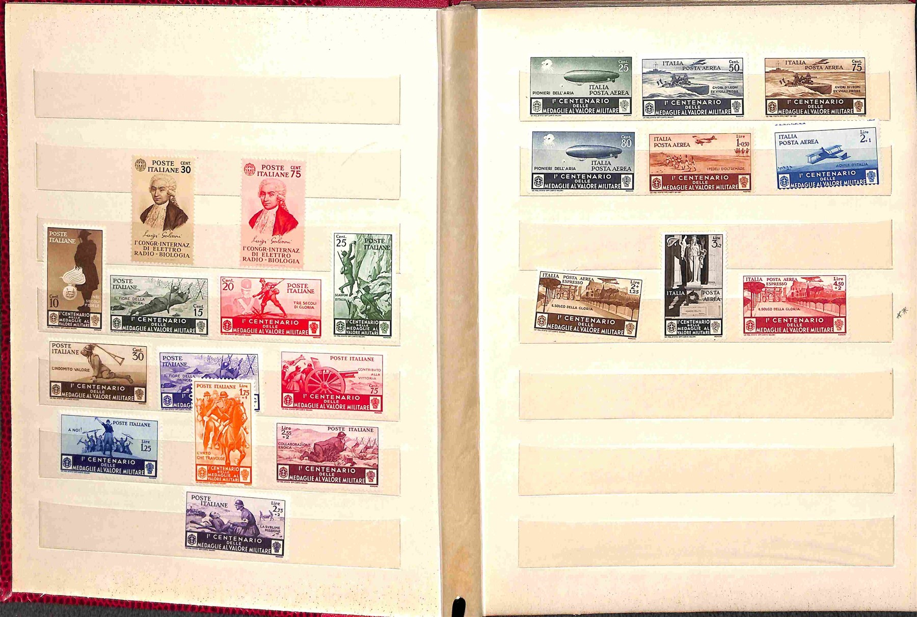 Italia / Regno / Vittorio Emanuele III / Posta Ordinaria + Aerea