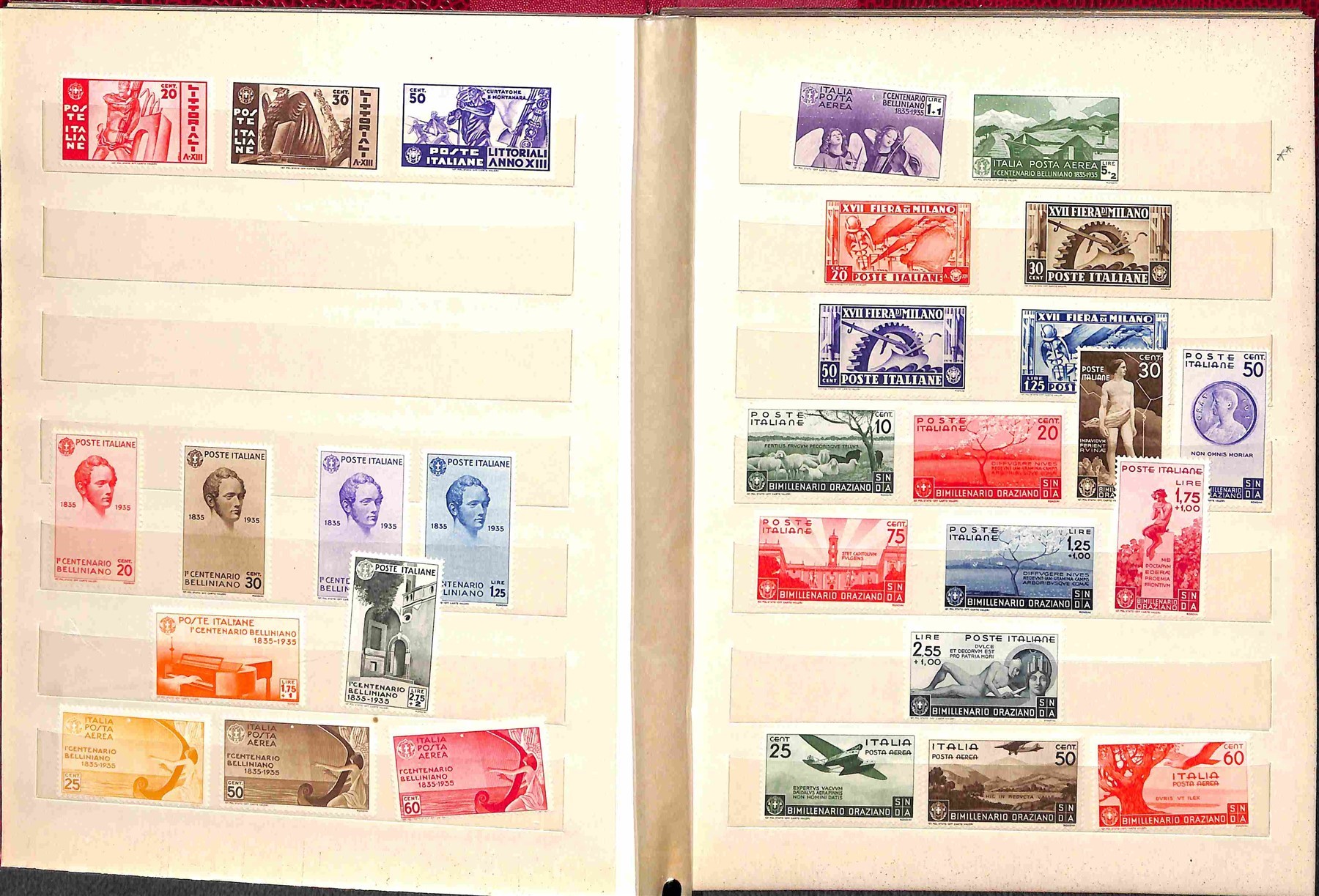 Italia / Regno / Vittorio Emanuele III / Posta Ordinaria + Aerea
