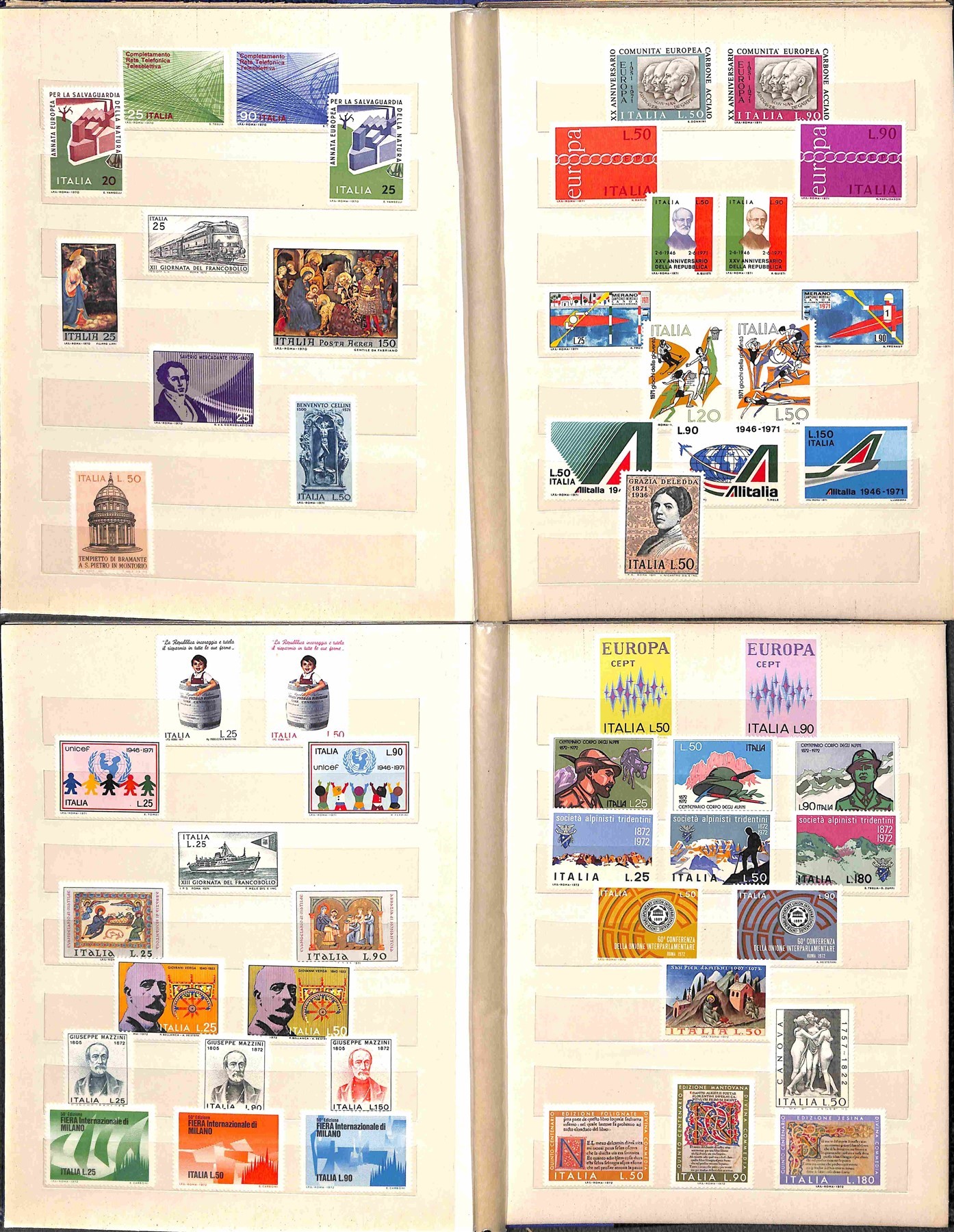 Italia / Repubblica / Posta Ordinaria + Aerea