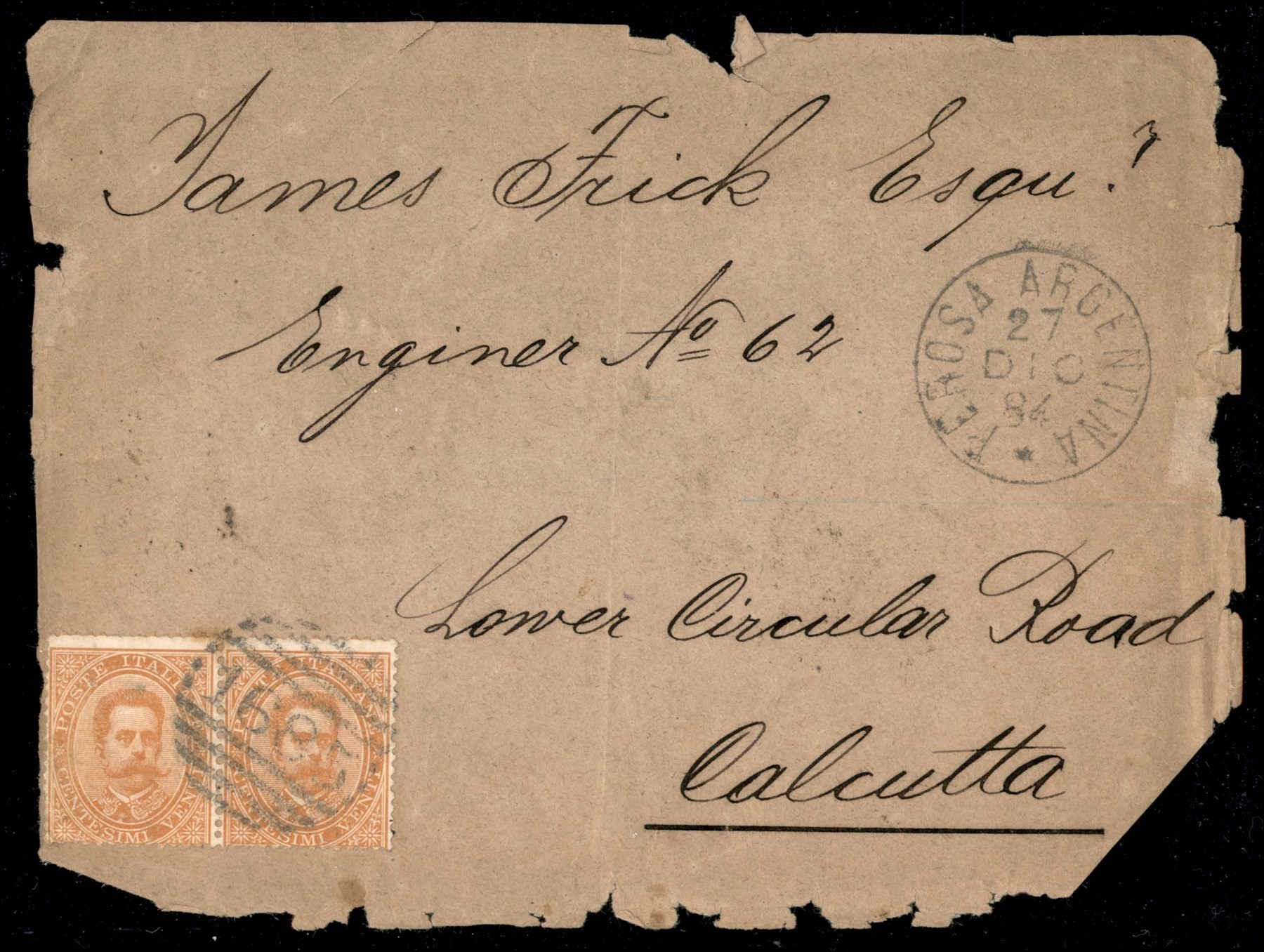 Italia / Regno / Umberto i / Posta Ordinaria