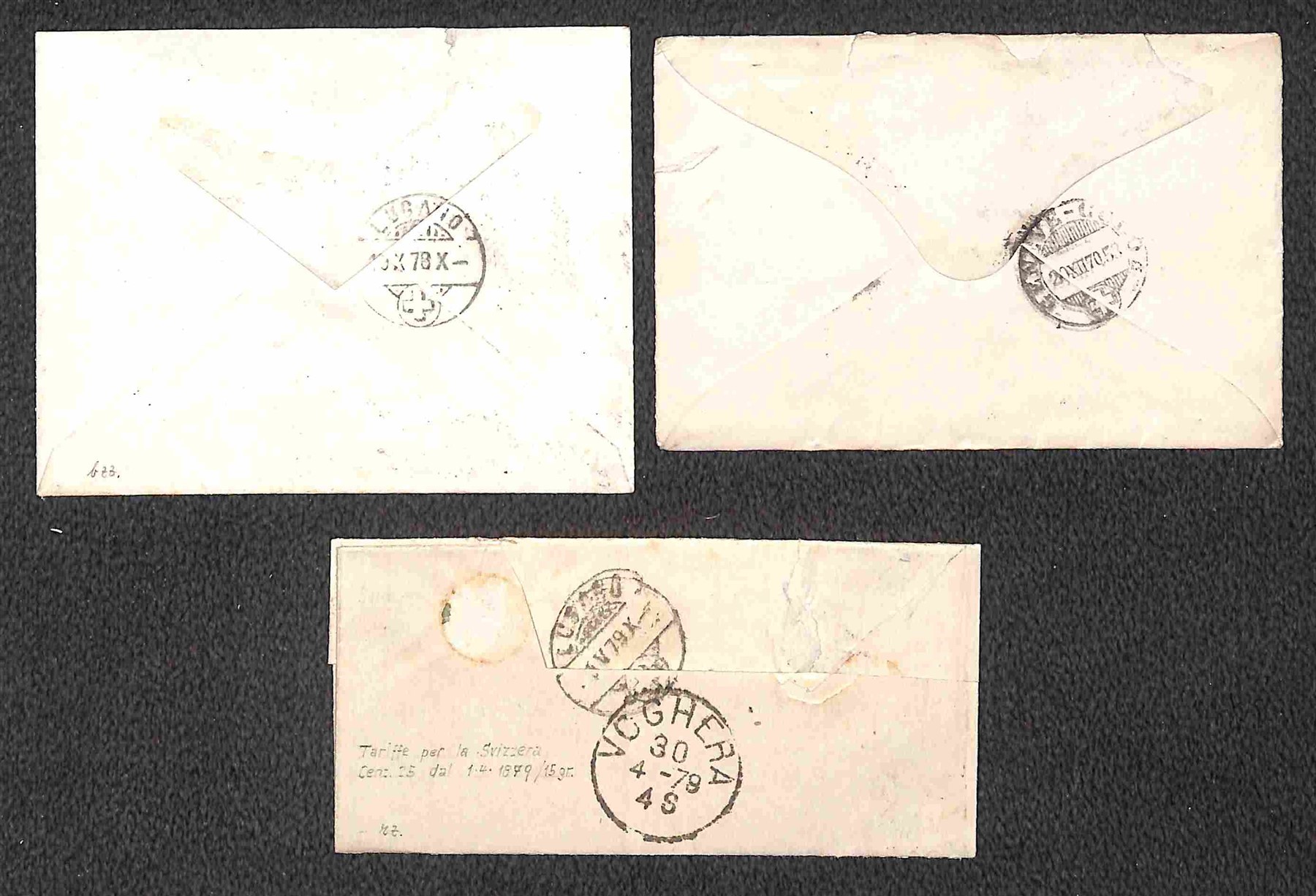 ITALIA / Regno / Vittorio Emanuele II / Posta ordinaria