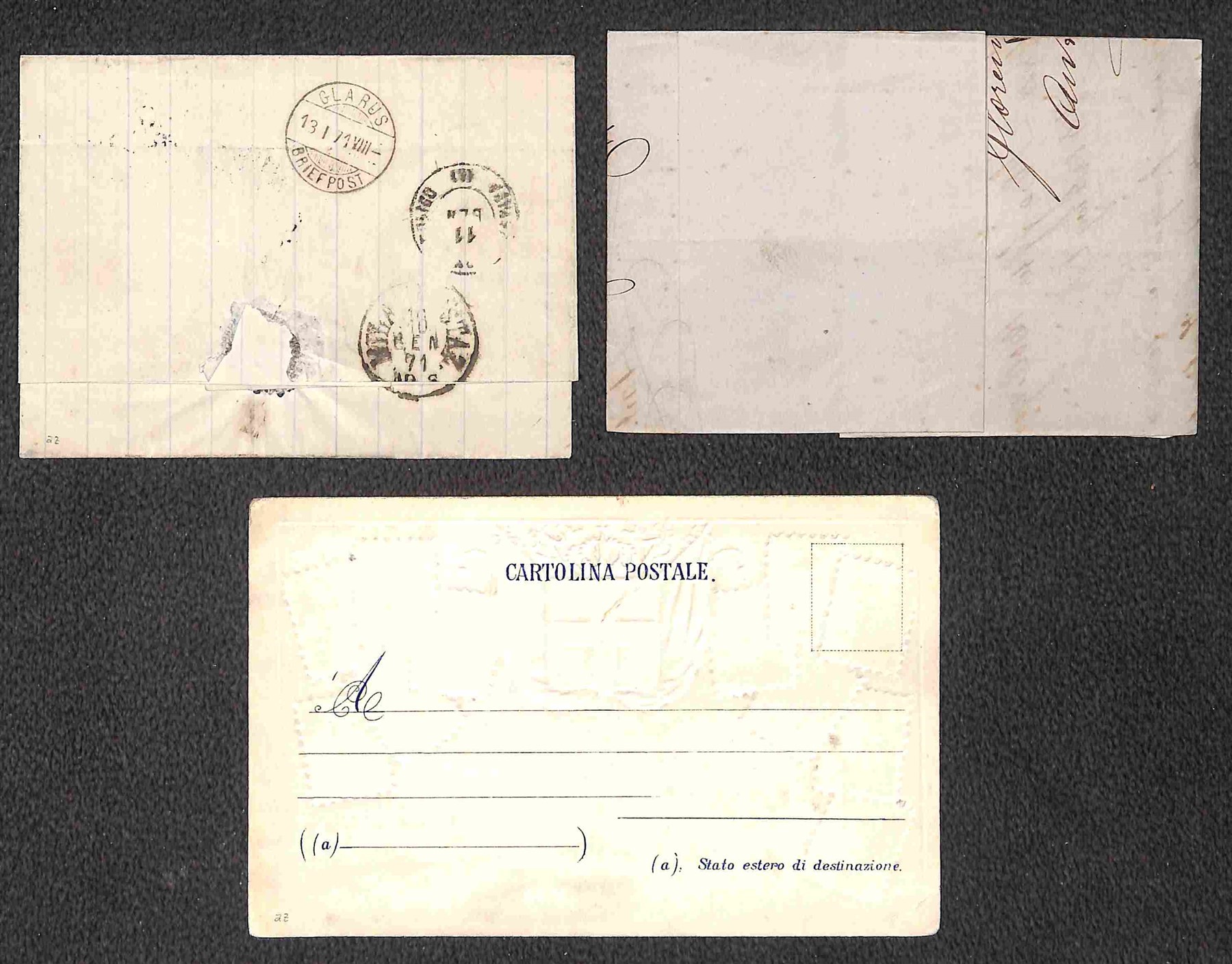 ITALIA / Regno / Vittorio Emanuele II / Posta ordinaria