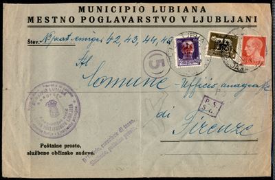 Italia / Occupazioni II Guerra Mondiale / Occupazione Tedesca / Lubiana