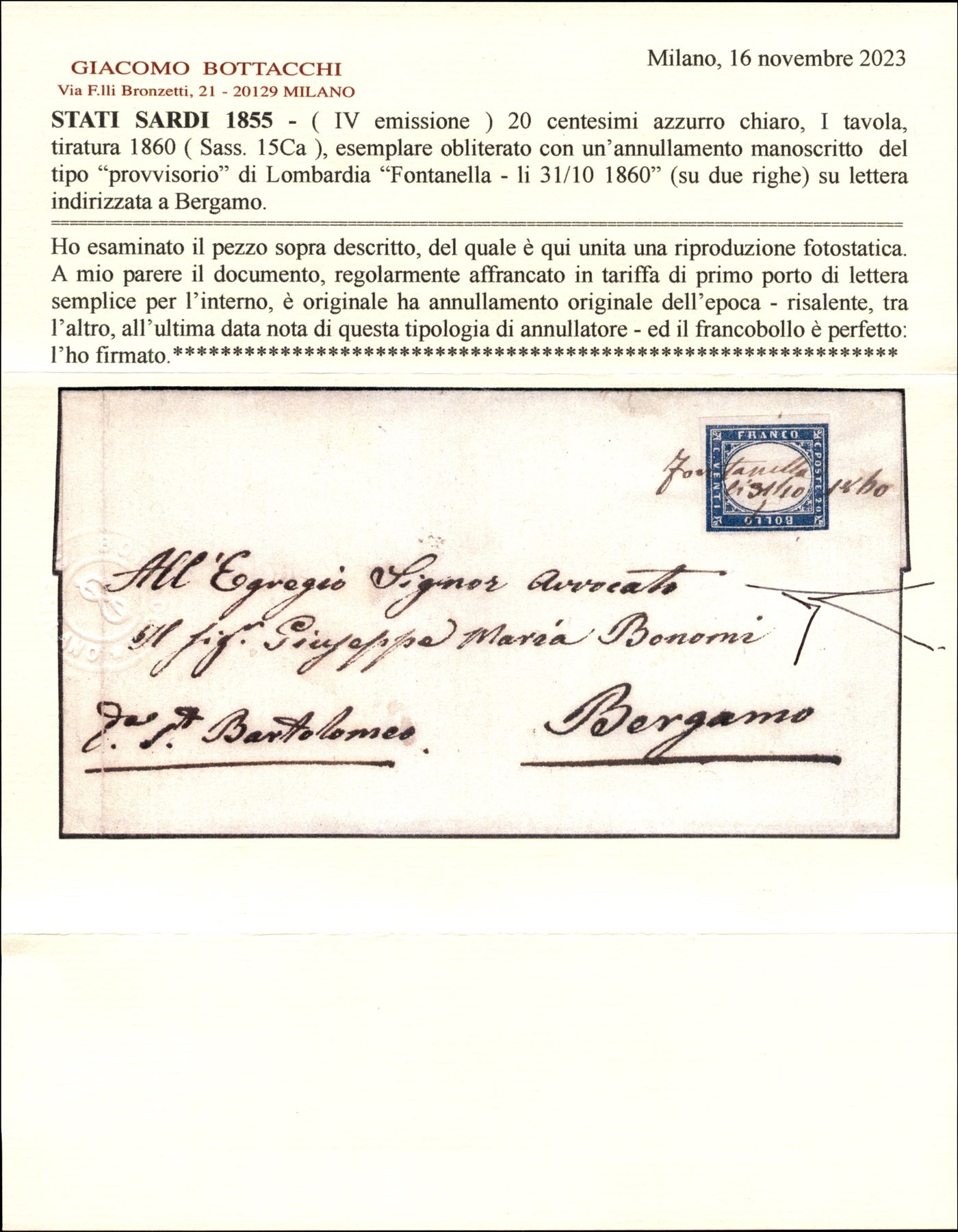 ITALIA / Antichi Stati Italiani / Sardegna