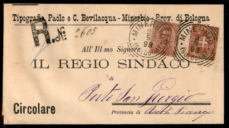 Italia / Regno / Umberto i / Posta Ordinaria