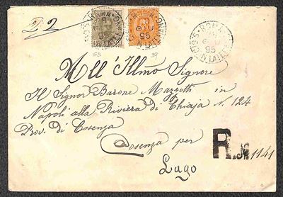 Italia / Regno / Umberto i / Posta Ordinaria