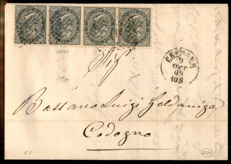 Italia / Regno / Vittorio Emanuele II / Posta Ordinaria