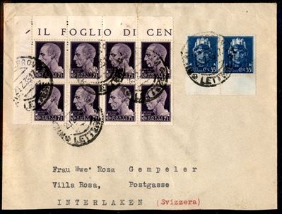 Italia / Regno / Vittorio Emanuele III / Posta Ordinaria