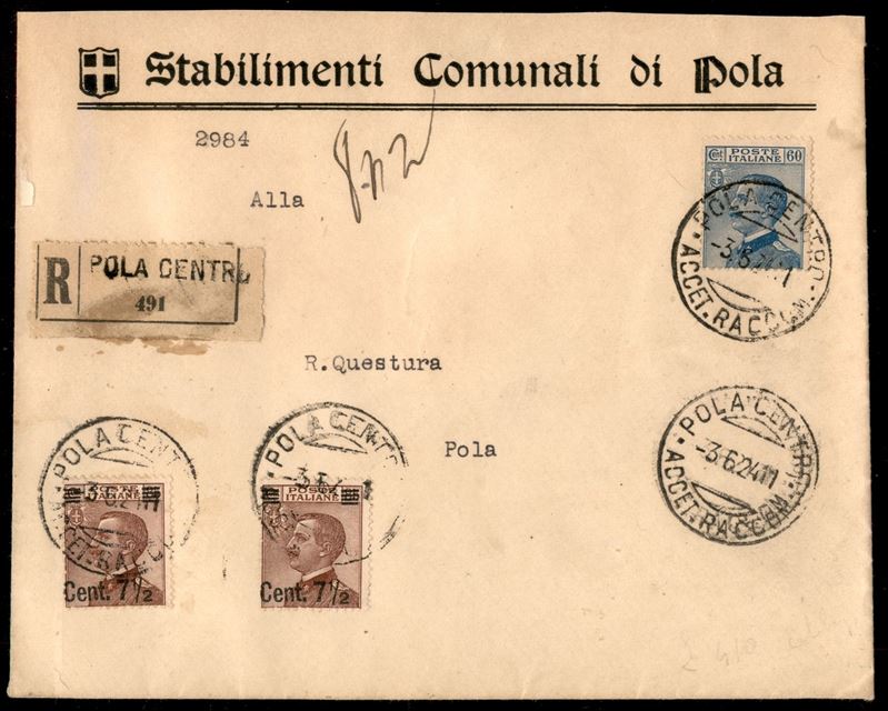 Italia / Occupazioni i Guerra Mondiale / Dalmazia / Posta Ordinaria
