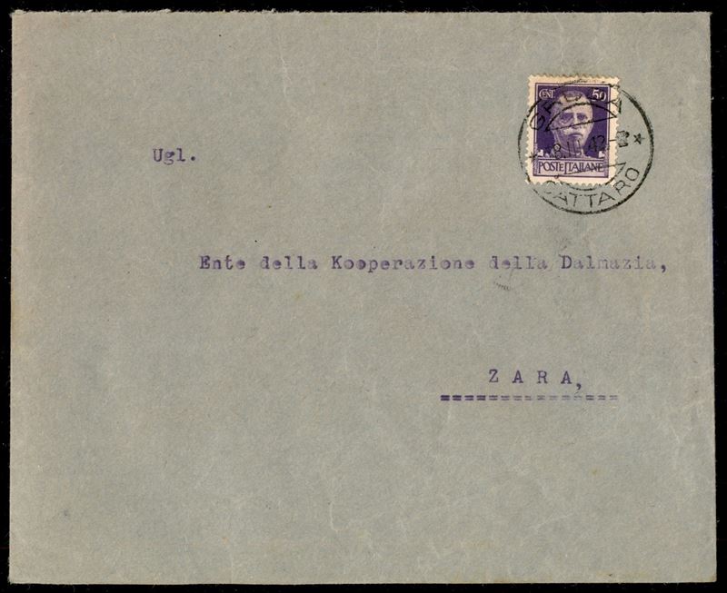 Italia / Occupazioni II Guerra Mondiale / Montenegro / Posta Ordinaria