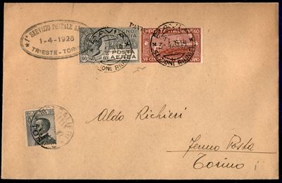 Italia / Regno / Vittorio Emanuele III / Posta Aerea