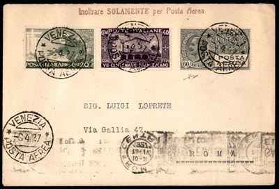Italia / Regno / Vittorio Emanuele III / Posta Aerea