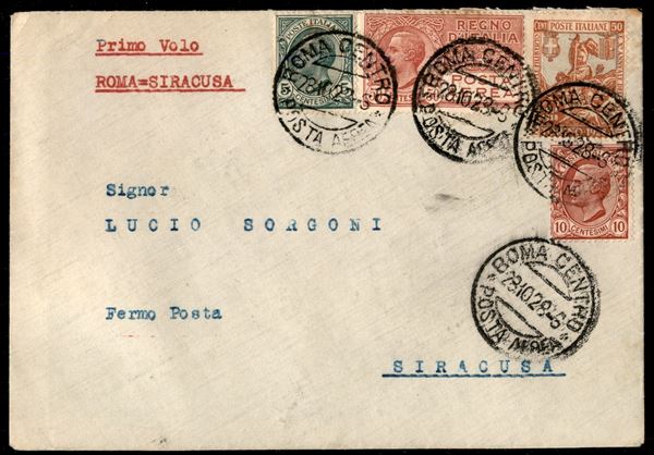 ITALIA / Regno / Vittorio Emanuele III / Posta aerea