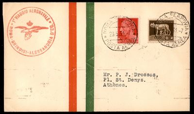 Italia / Regno / Vittorio Emanuele III / Posta Aerea