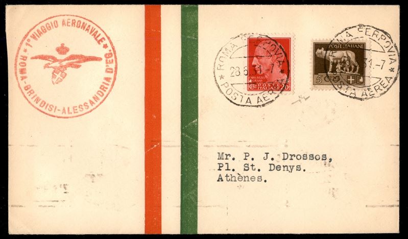 Italia / Regno / Vittorio Emanuele III / Posta Aerea