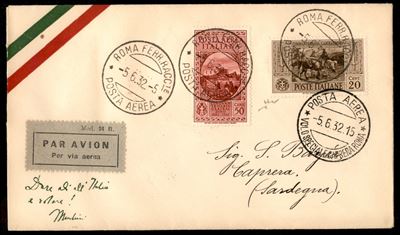Italia / Regno / Vittorio Emanuele III / Posta Aerea