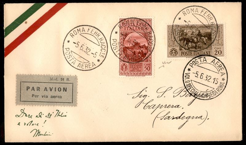 Italia / Regno / Vittorio Emanuele III / Posta Aerea