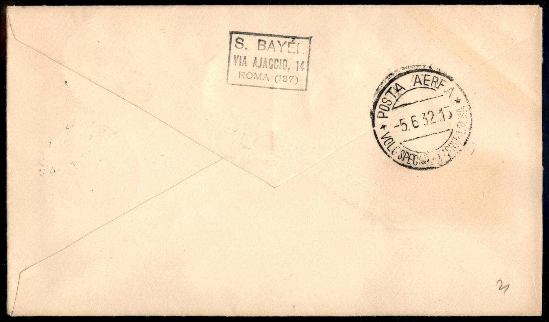 Italia / Regno / Vittorio Emanuele III / Posta Aerea