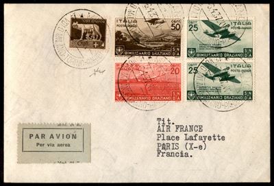 Italia / Regno / Vittorio Emanuele III / Posta Aerea
