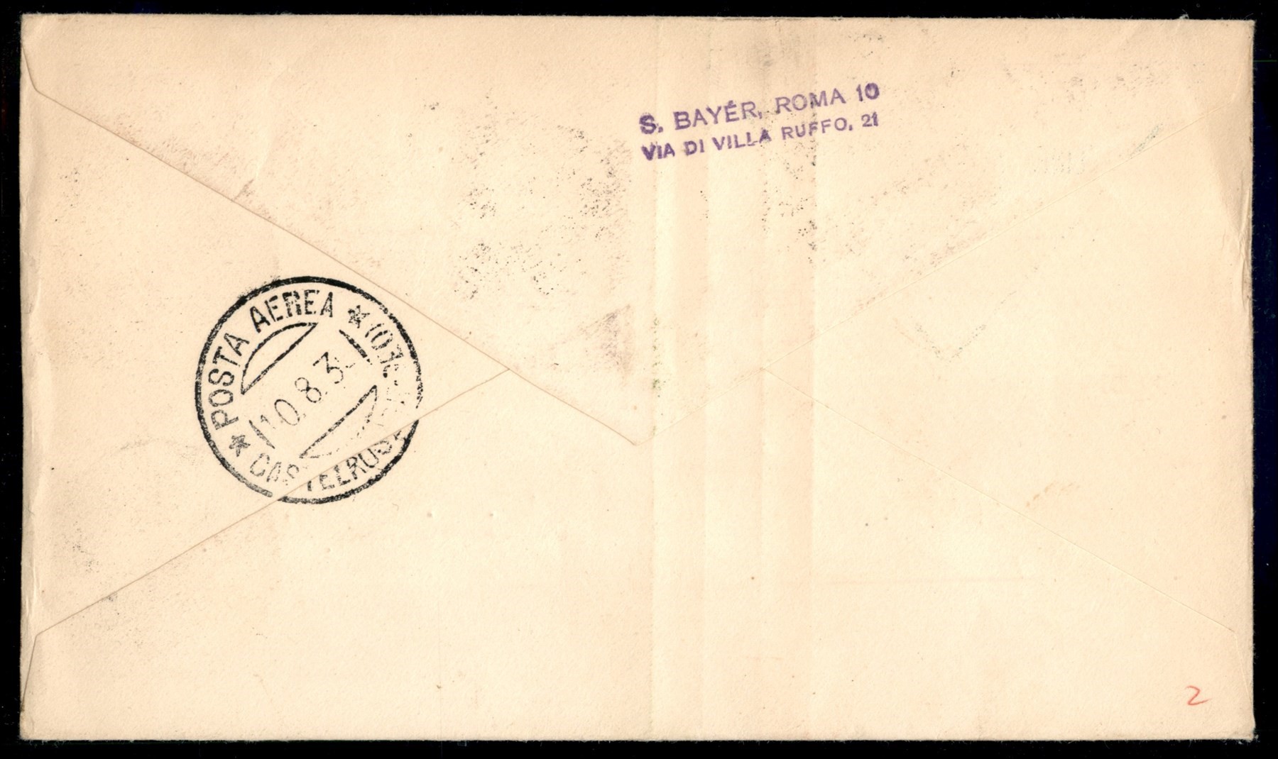 Italia / Regno / Vittorio Emanuele III / Posta Aerea
